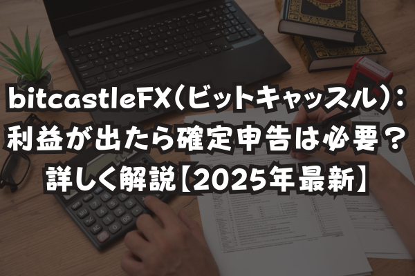 bitcastleFX（ビットキャッスル）：利益が出たら確定申告は必要？詳しく解説【2025年最新】のイメージ画像