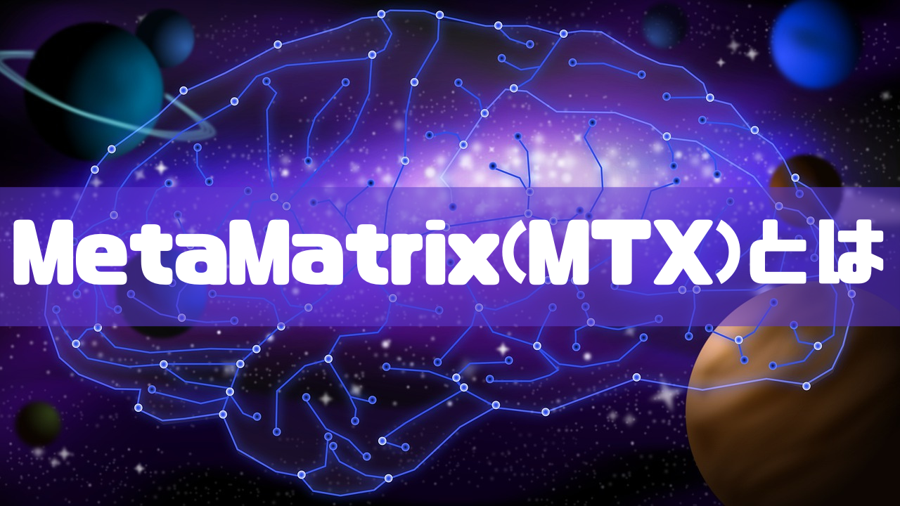 MetaMatrix(MTX)とはのイメージ画像