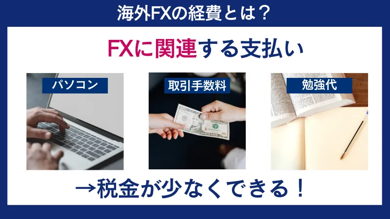 海外FXの経費とはFXの関連にする支払いである